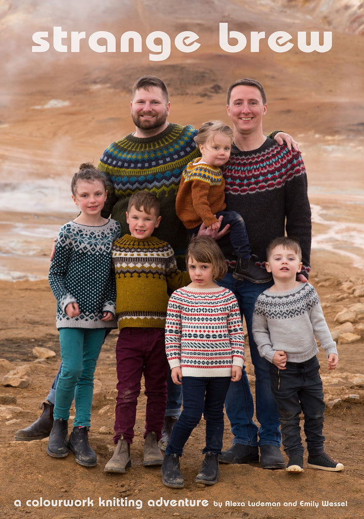 "Strange Brew" a Colourwork Knitting Adventure by Tin Can Knits