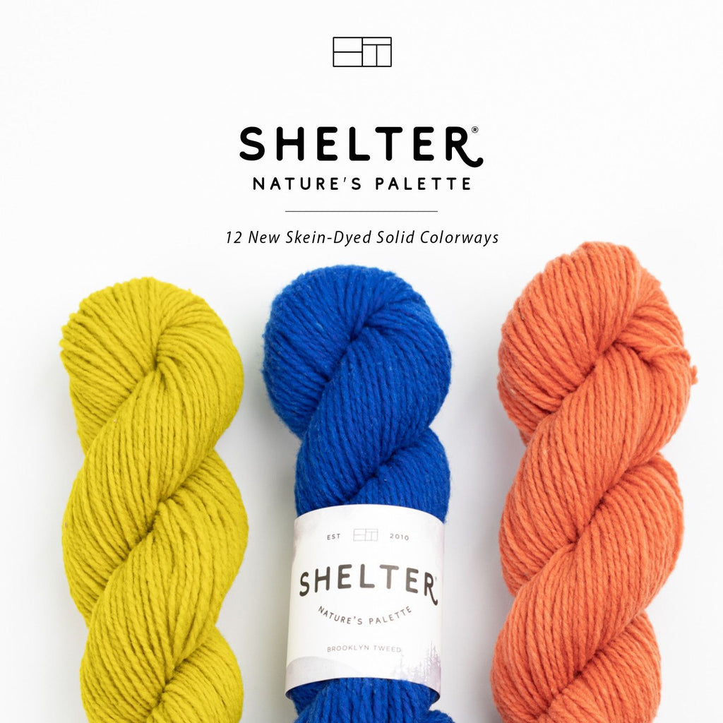 Brooklyn Tweed Shelter - Twelve New Colourways!