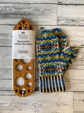 Deluxe Reversible Mitten Blocker Set (Cherry)