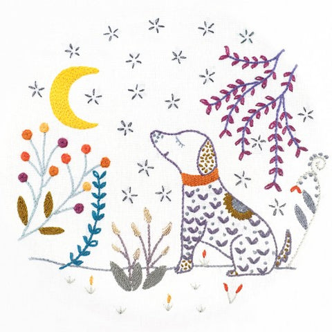Embroidery Kit - Max in the Moon