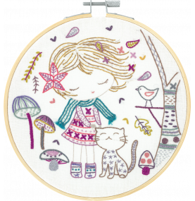 Embroidery Kit - A Walk in the Forest