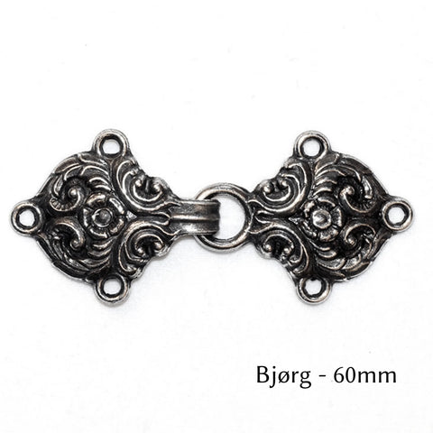 Norwegian Pewter Clasps