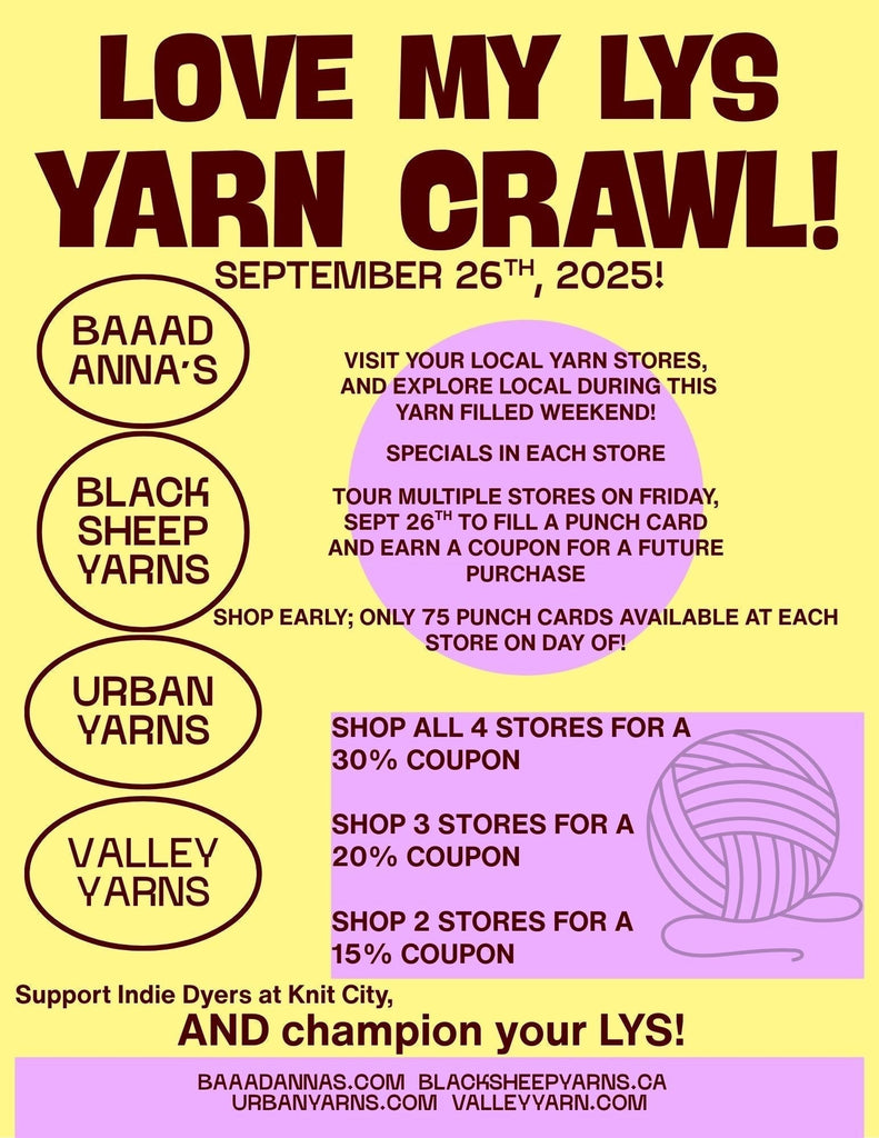 Love My LYS Yarn Crawl!