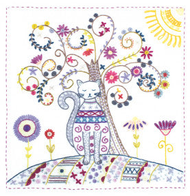 Un Chat dans l'aiguille Embroidery Kits