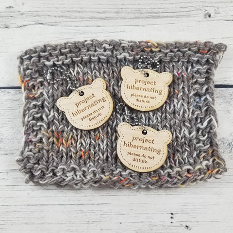 Katrinkles "Project Hibernating" Bear Tags