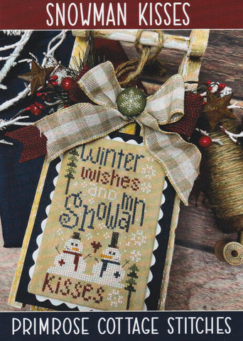 Primrose Cottage Stitches - Snowman Kisses