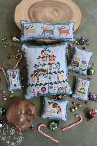 The Blue Flower - 12 Cats of Christmas