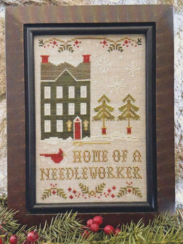Little House Needleworks - Winter at the Home of a Needleworker