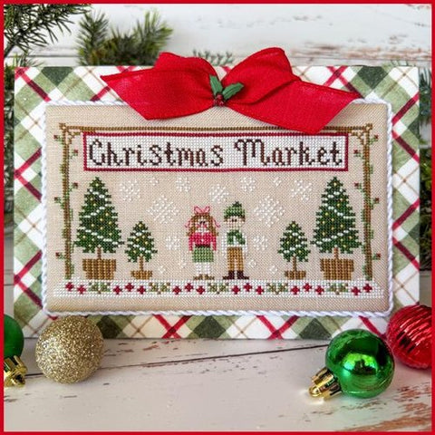 Country Cottage Needleworks - Christmas Market Banner
