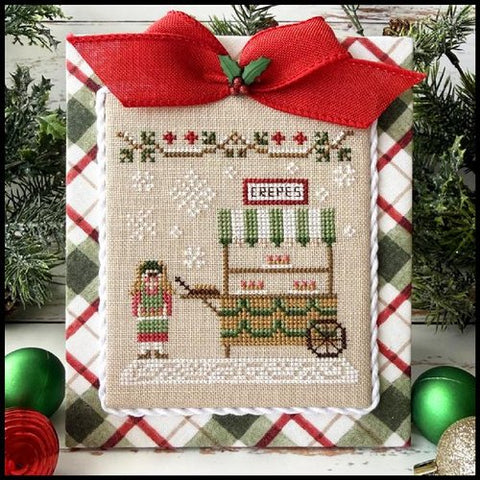 Country Cottage Needleworks - Christmas Market-Crepe Cart