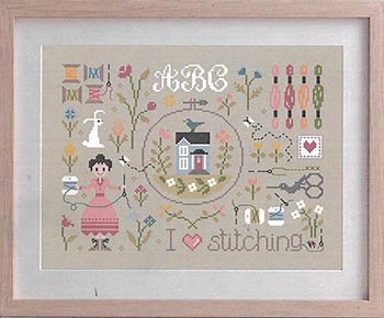 Jardin Privé - I Love Stitching