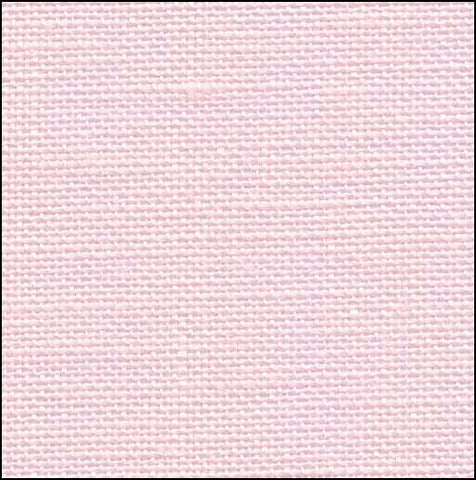 Zweigart Belfast Linen 32 ct - Blush