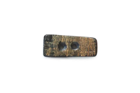 Brown Rough Horn Toggle 36 x 15mm