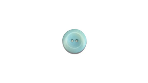 Sky Blue Wide Rim Velvet Corozo 15mm