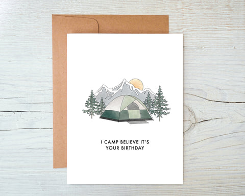 I Camp Believe It's Your Birthday
