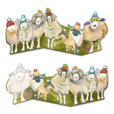 Emma Ball Happy Sheep Two Fold Card