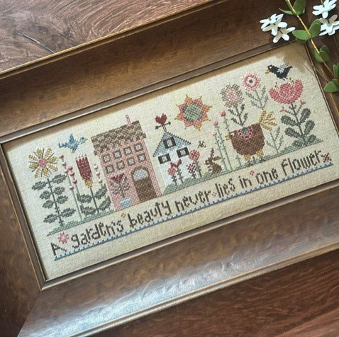 Heart In Hand Needleart - A Garden's Beauty