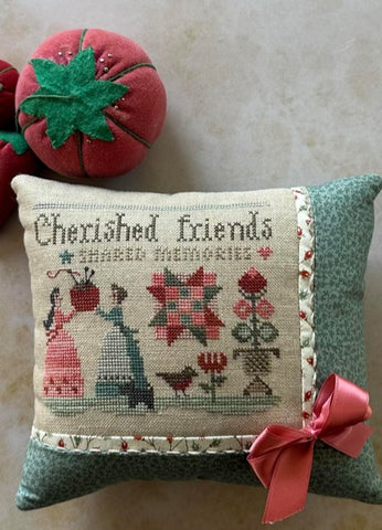 Heart In Hand Needleart - Cherished Friends