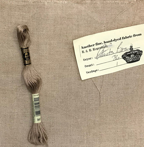 R & R Reproductions Linen 36 ct - Patriot's Brew