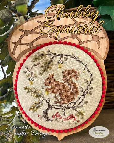 Jeanette Douglas Designs - Chubby Squirrel