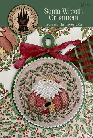 Teresa Kogut - Santa Wreath XS374