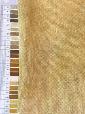 Dames of the Needle Linen 32 ct - Honey Whiskey