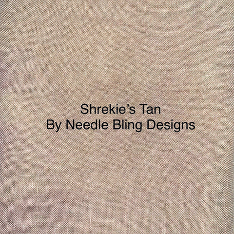 Needle Bling Designs - Shrekie's Tan 32 ct