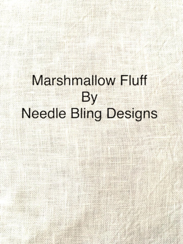 Needle Bling Designs - Marshmallow Fluff 32 ct