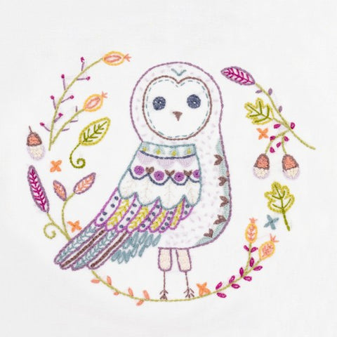 Embroidery Kit - Huguette the Owl