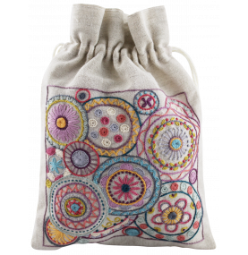 Mandala Pouch Embroidery Kit